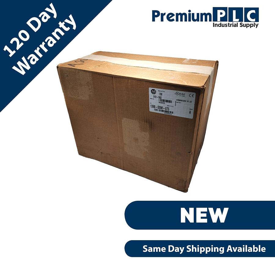 Used NEW ALLEN BRADLEY 1398-DDM-075 /A ULTRA 200 SERVO DRIVE 9101-1460 F/W V1.32
