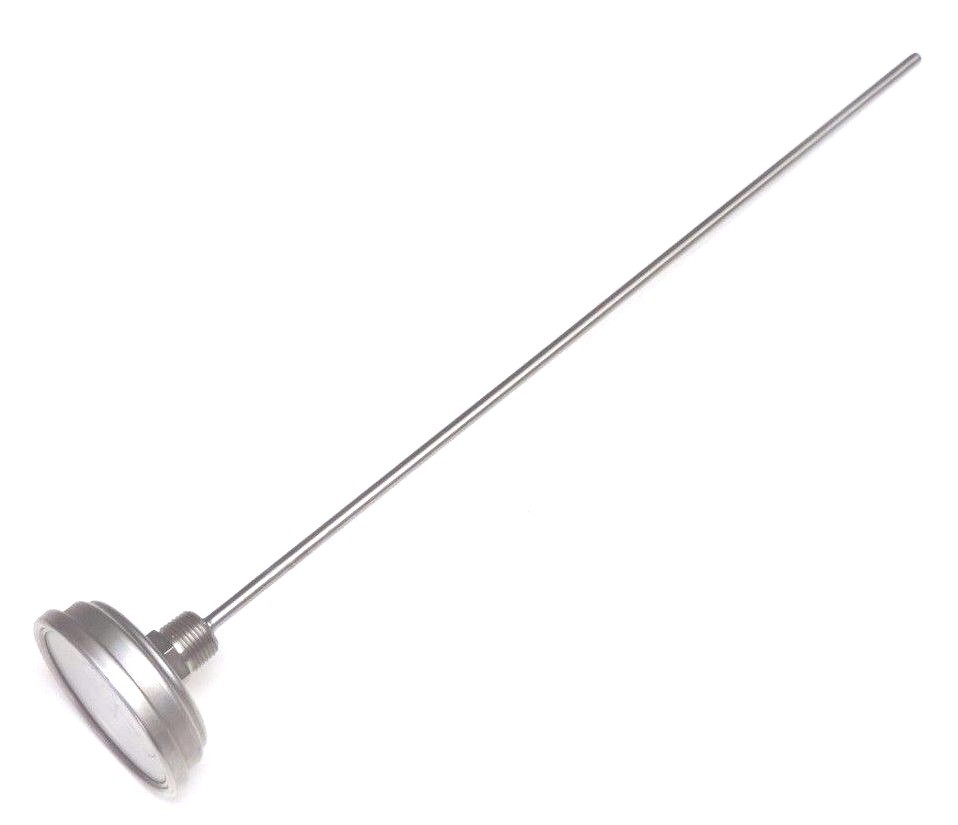 Used TREND CR3029C BIMETAL THERMOMETER 1/2'' NPT STEM: 18'' RANGE: 0/140F -20/60C