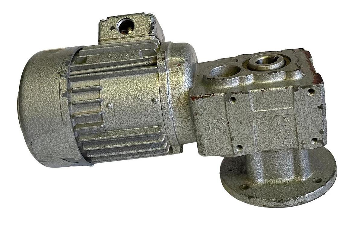 Used BAUKNECHT HIMMEL 31SESH-G63M/4 / 31SESHG63M4 GEARMOTOR 0.18kW M2168 265/460V