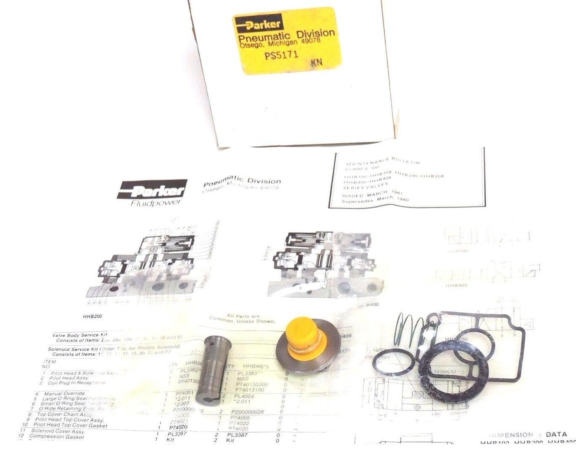 Used NIB PARKER PS5171 REPAIR KIT