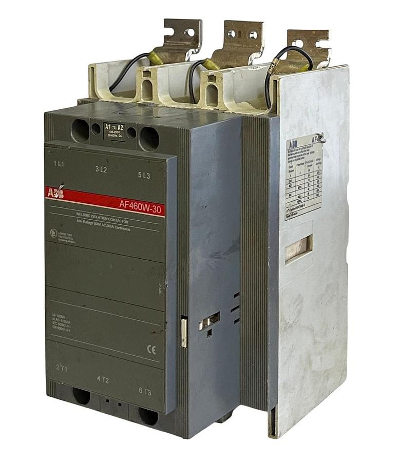 Used ABB AF460W-30 / AF460W30 WELDING ISOLATION CONTACTOR AF460 600VAC 600A *DAMAGED