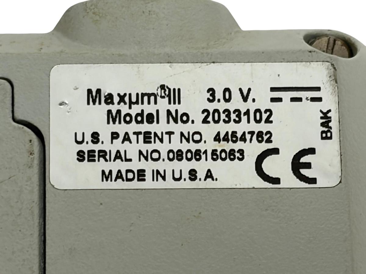 Used Mahr Federal Maxum III Digital Electronic Indicator Gauge 2033102 3.0V