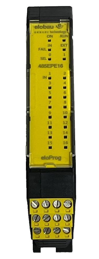 Elobau 485EPE16 eloProg Input Expansion Module 16 Safety Inputs 24V DC