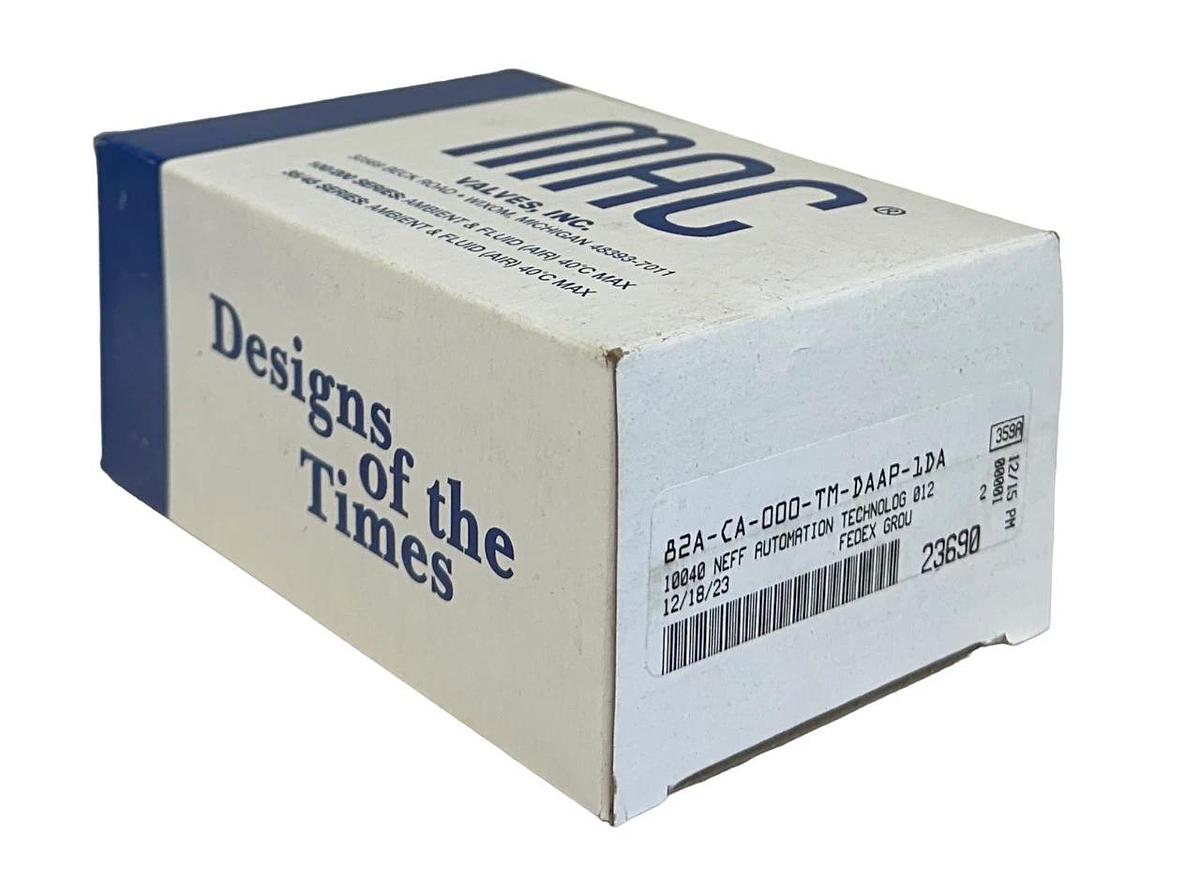 MAC 82A-CA-000-TM-DAAP-1DA / 82ACA000TMDAAP1DA SOLENOID VALVE 82 SERIES NSMP