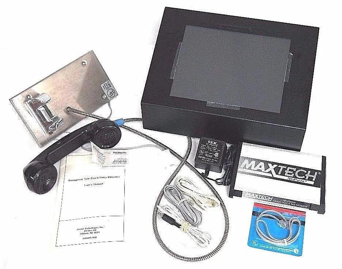 Used NIB PASSAGEWAY TELE-TOUCH ENTRY DIRECTORY SYSTEM W62BN-4108508-E04