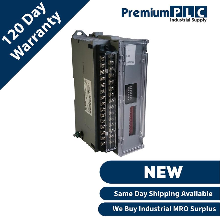 Used NEW ALLEN BRADLEY 1791-8AC /B AC BLOCK I/O MODULE 8IN/8OUT REV. D01 96117880