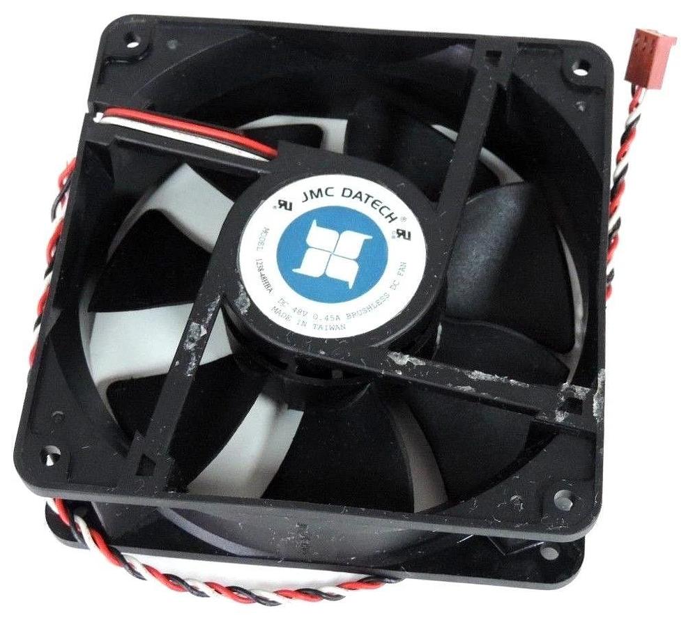 Used JMC DATATECH 1238-48HBA BRUSHLESS DC FAN 48VDC 0.45A 123848HBA
