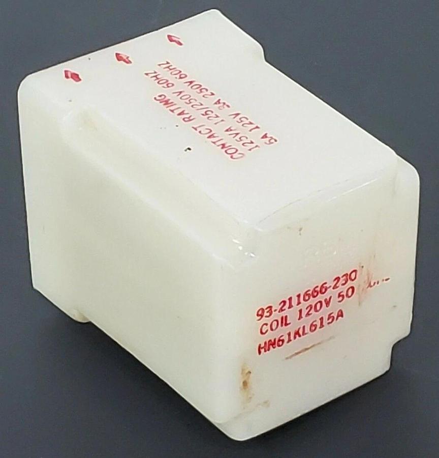 Used RBM CONTROLS 93-211666-230 RELAY COIL 120V, HM61KL615A