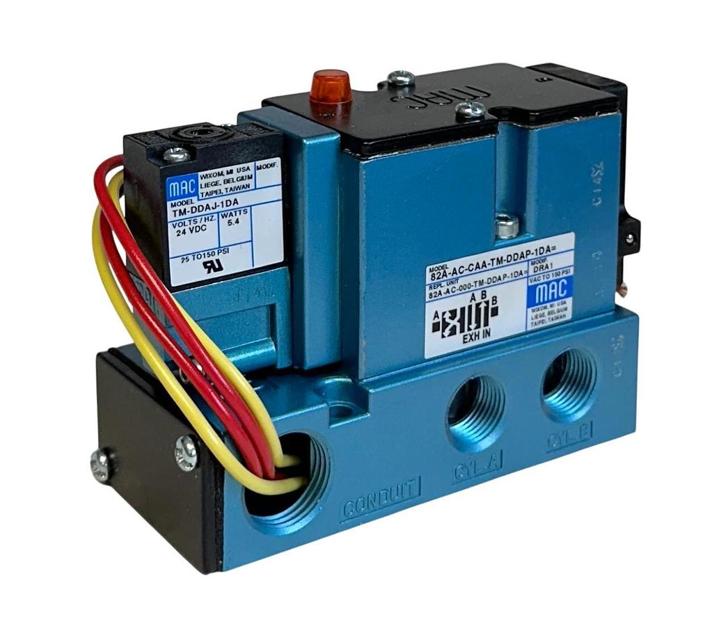 MAC 82A-AC-CAA-TM-DDAP-1DA / 82AACCAATMDDAP1DA SOLENOID VALVE 24VDC COIL NSMP