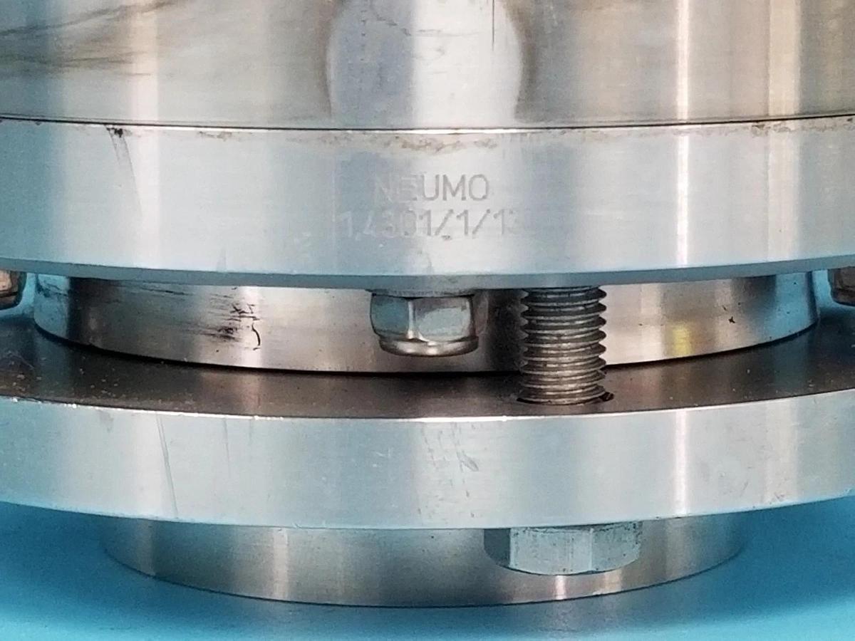 Used KRONES NEUMO 0023383592 STAINLESS STEEL DN25 VALVE 2-1/2'' 1.4301/1 *REBUILT*