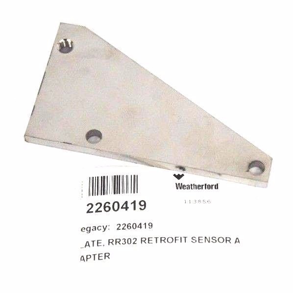 Used NEW PLATE, RR302 RETROFIT SENSOR ADAPTER