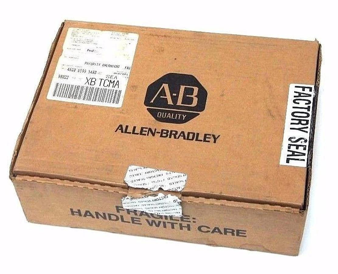 Used NIB ALLEN BRADLEY 1771-DA ASCII I/O MODULE SER. A, CAT REV. D01, F/W REV. C