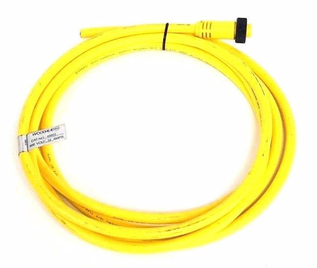 Used WOODHEAD BRAD HARRISON 40903 600VOLT 10AMPS CORDSET TYPE STO