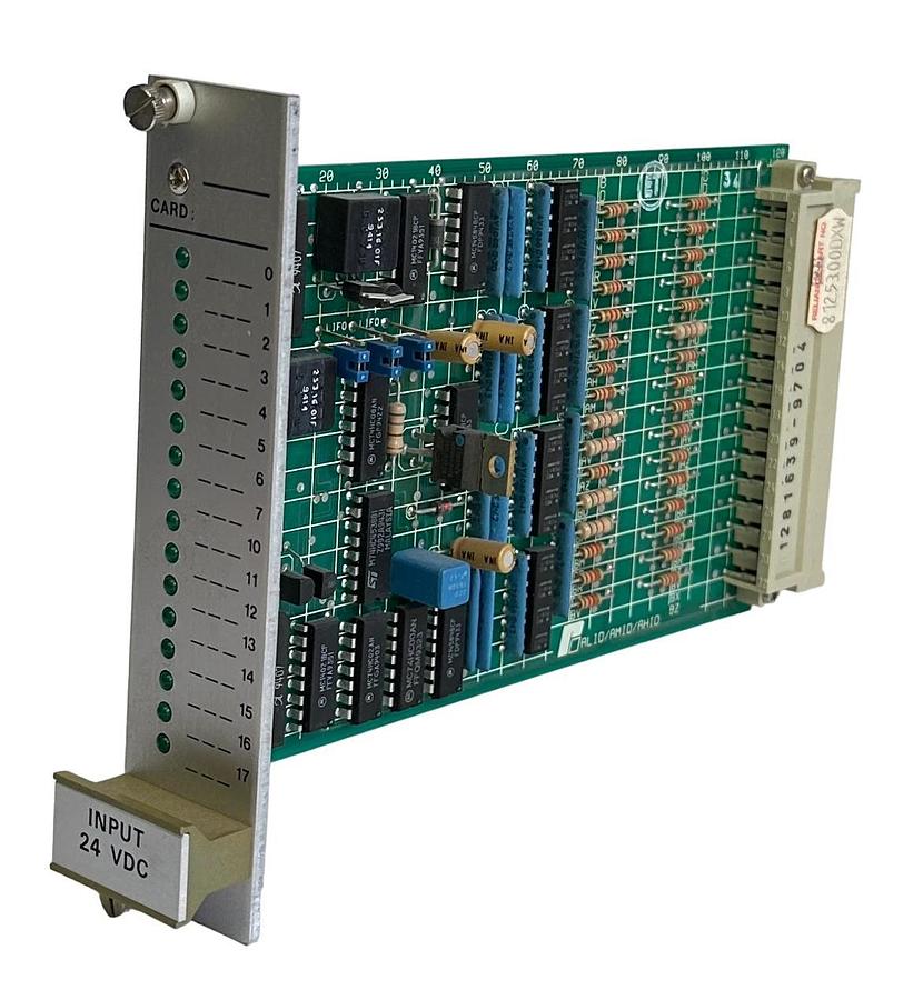 Used RELIANCE ELECTRIC 812.53.00 / 812.53.00DXW 24VDC INPUT MODULE ALID/AMID/AHID