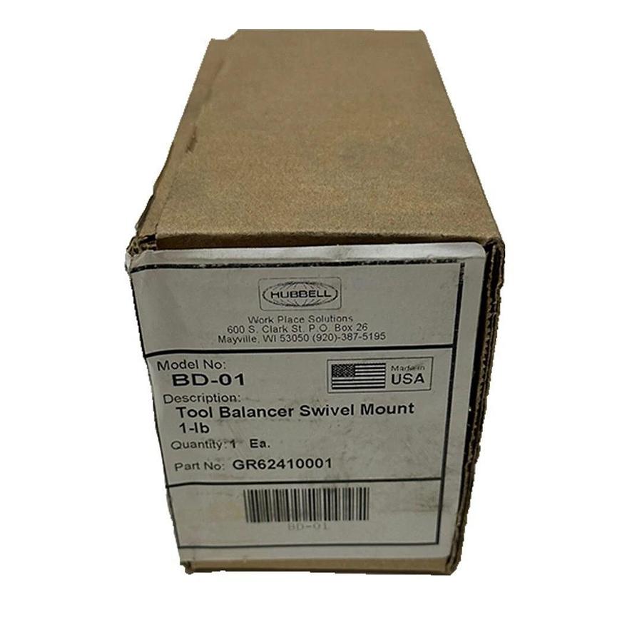 Used NEW SEALED HUBBELL BD-01 / BD01 TOOL BALANCER SWIVEL MOUNT 1-LB GR62410001