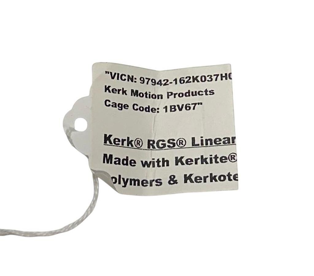 Used KERK MOTION PRODUCTS 1BV67 / 162K037H01 RGS LINEAR SLIDE / GUIDE 25'' BLACK NSNP
