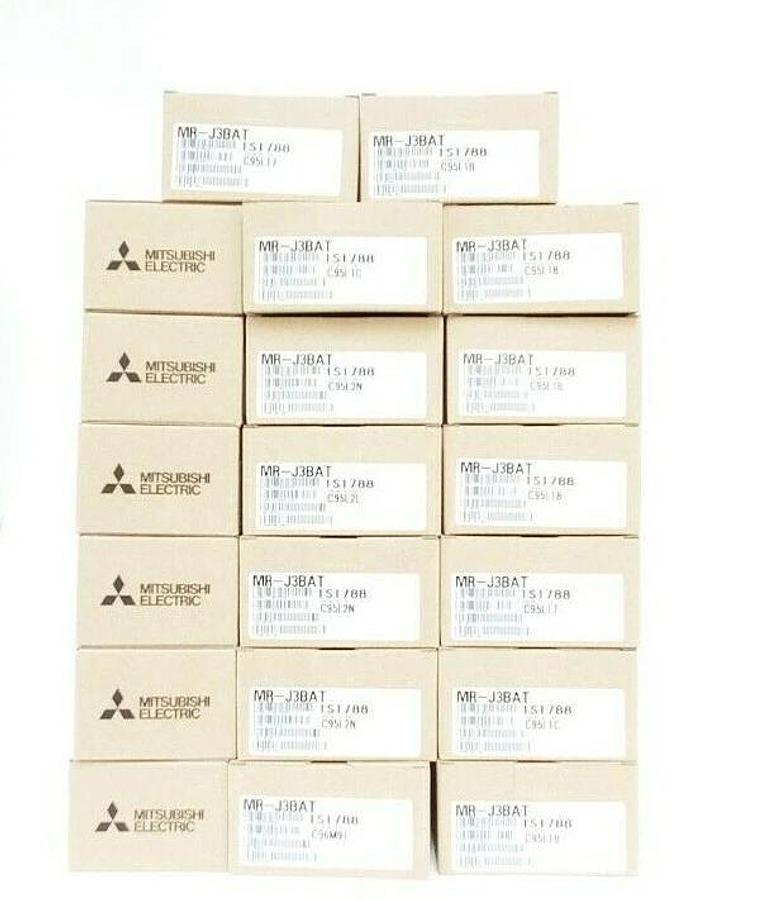 Used LOT OF 20 NIB MITSUBISHI MR-J3BAT MELSERVO PLC BATTERIES 3.6V 2000mAh MRJ3BAT