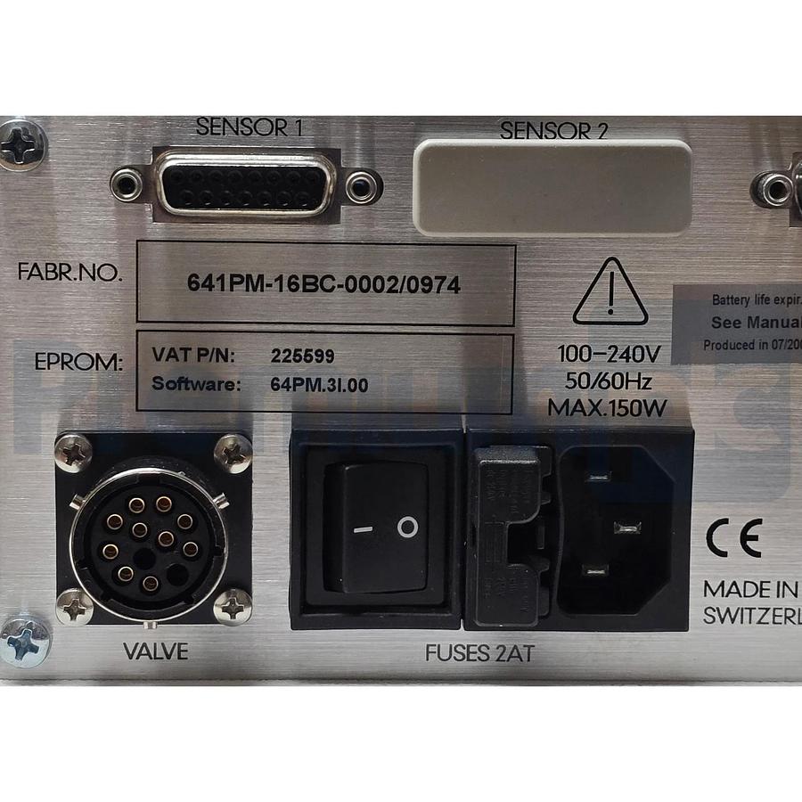 VAT PM-5 Adaptive Pressure Controller 641PM-16BC-0002/0974 225599 64PM.3I.00 NEW