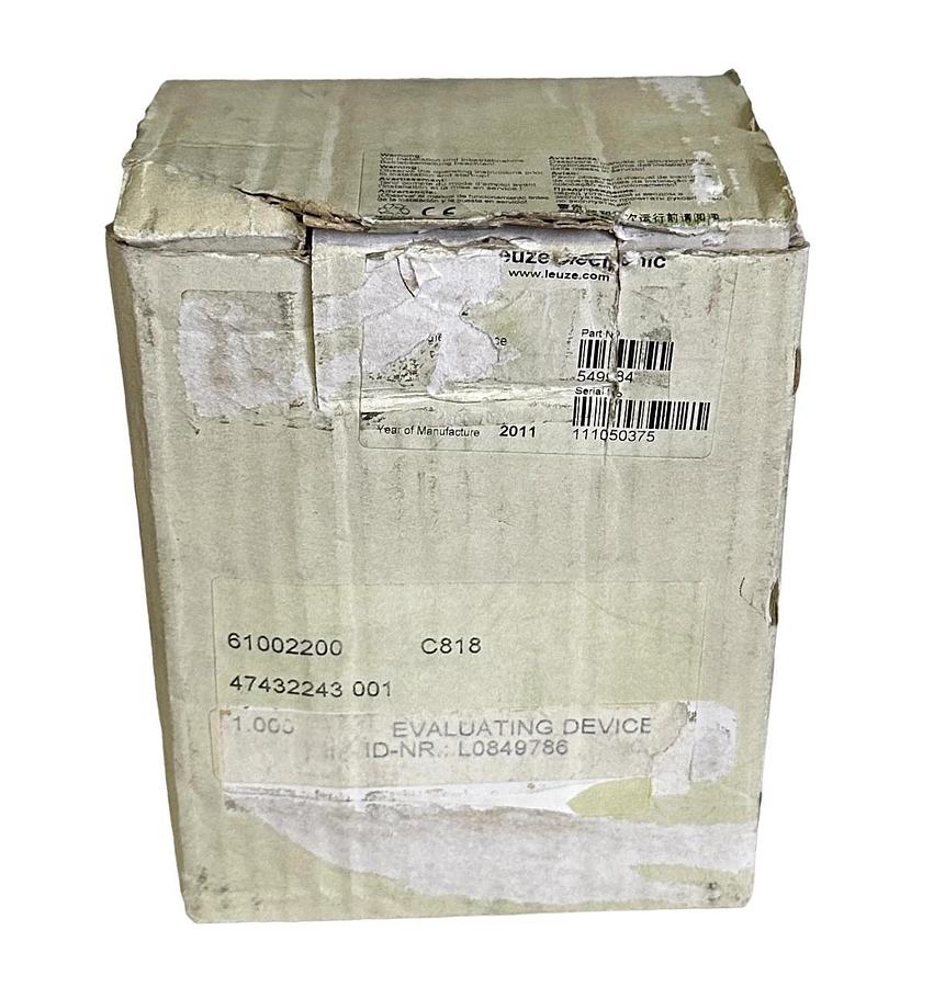 NEW LEUZE ELECTRONIC MSI-mxE/Rx2 / 549984 AOPD SAFETY RELAY INTERFACE 24VDC 5A