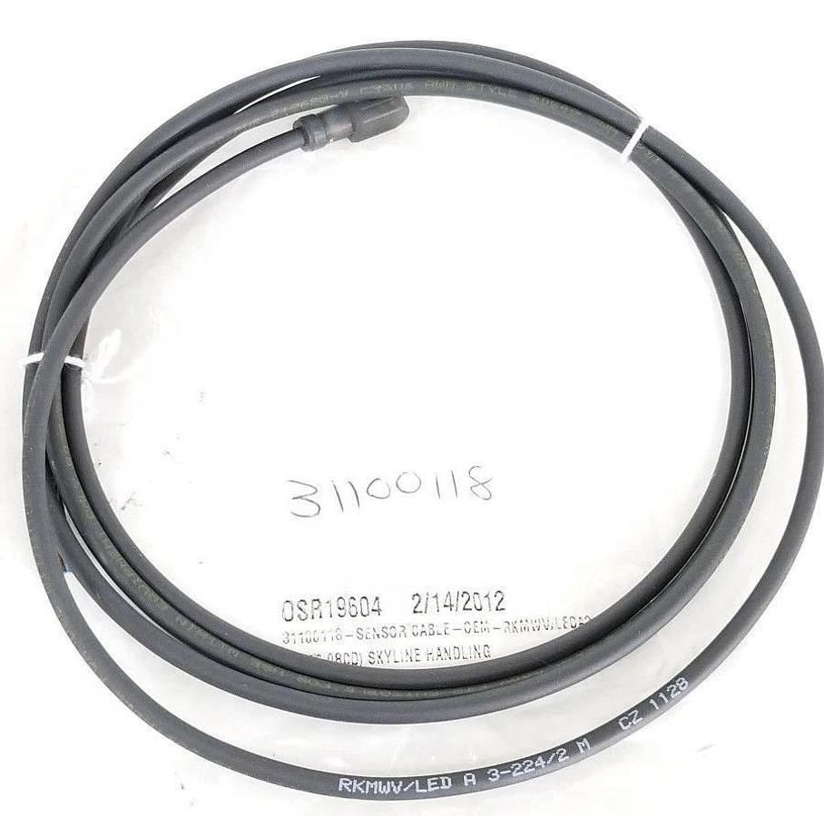 NEW LUMBERG RKMWV/LED A 3-224/2 M CZ 1128 CONNECTOR CABLE 31100118, RKMWV/LEDA3