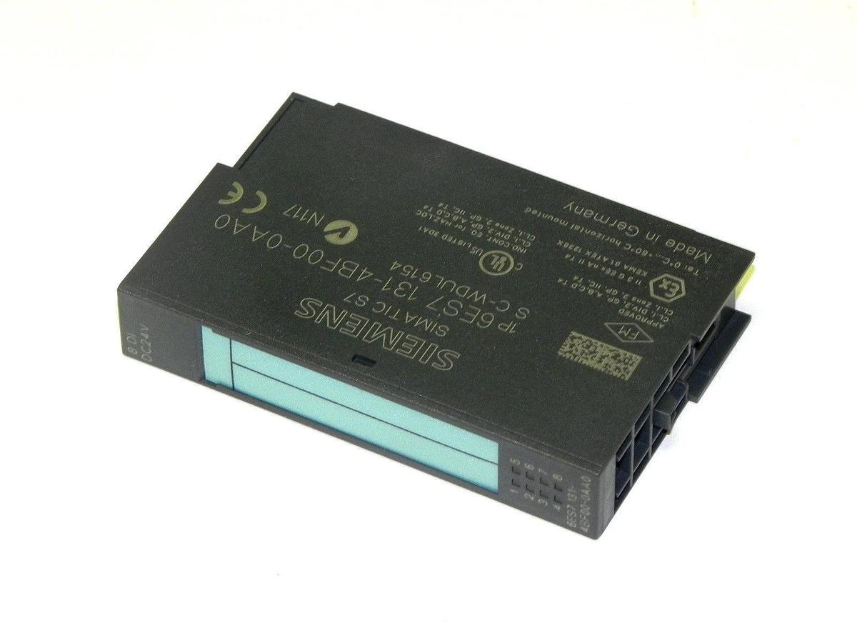 Used SIEMENS 6ES7-131-4BF00-0AA0 ELEKTRON MODULE, 8DI DC 24V 6ES71314BF000AA0