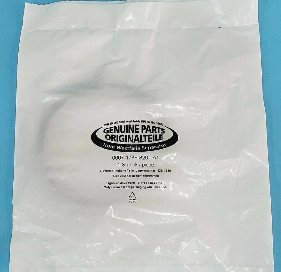 Used NEW GEA 0007-1749-820-A1 O-RING 00071749820A1