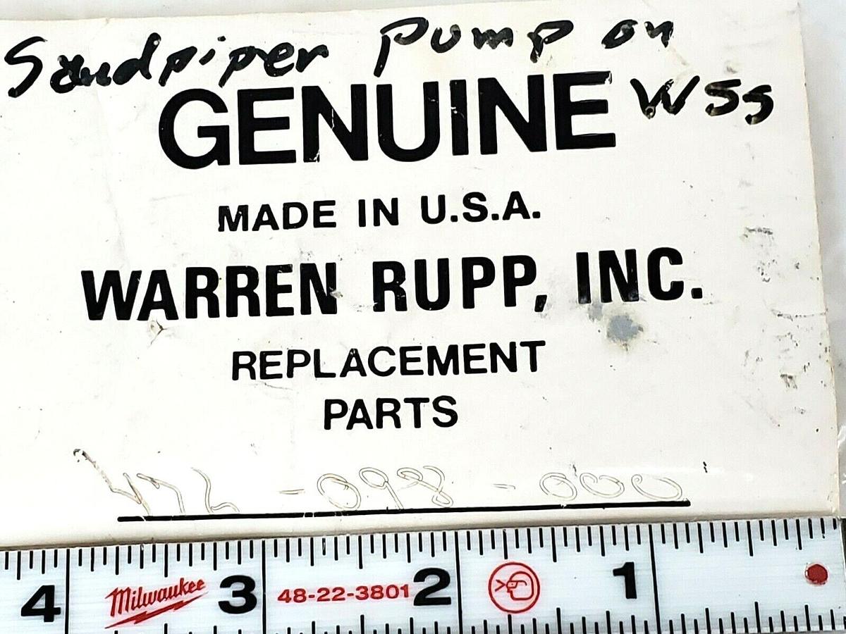 Used NEW WARREN RUPP 472-098-000 SLEEVE SPOOL 472098000