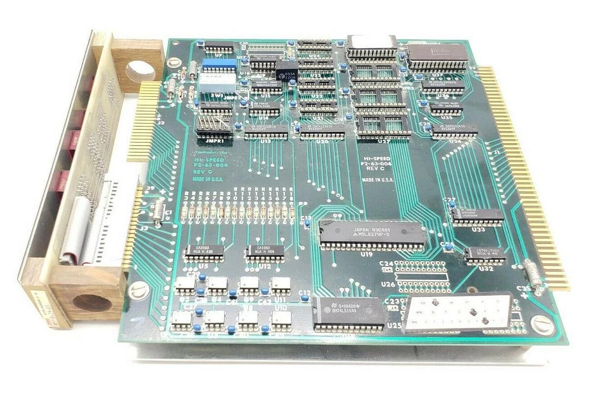 Used HI-SPEED A-2-65-355 A WEIGHT FEEDBACK MODULE P2-63-004 REV. C B-2-65-009 REV. D
