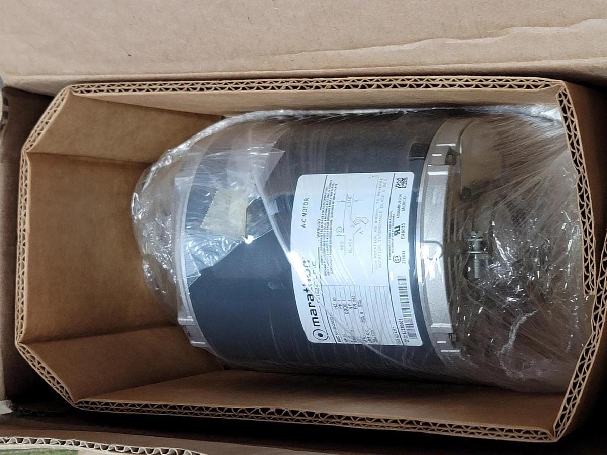 Used NIB MARATHON 5KH39QN5524 MOTOR HP: 1/3 RPM: 1725 PHASE: 1