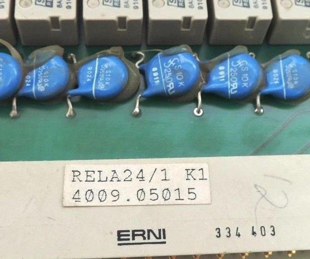 Used HEINEN ELEKTRONIK RELA24/1 K1 4009.05015 PC BOARD RELA24 60924-7.4