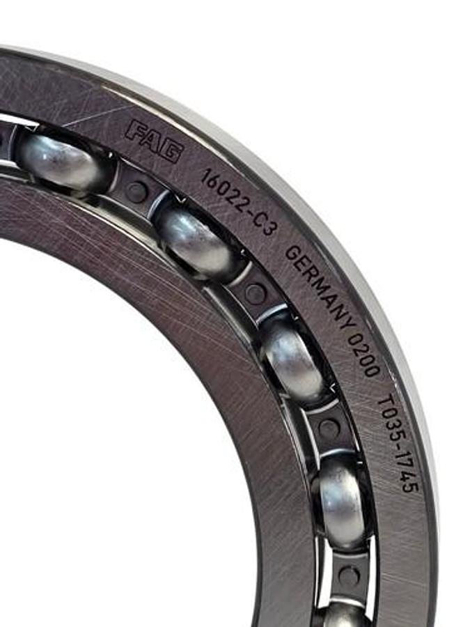 NIB FAG 16022C3 SINGLE ROW BALL BEARING 16022-C3