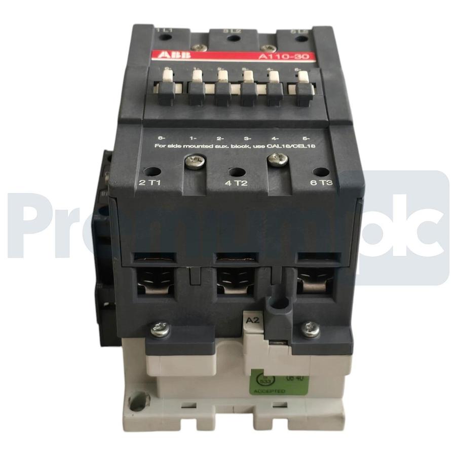 ABB A110-30-11-84 3-Pole IEC Contactor 110A 110/120V Coil 1SFL451001R8411 NUPI