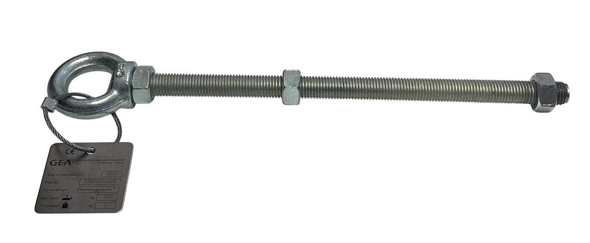 Used GEA 2064-9982-000 / 20649982000 EYE-BOLT ASSEMBLY FOR WESTFALIA SEPARATOR NSNP