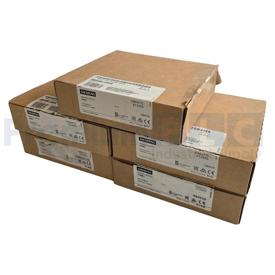 Used LOT OF 5 BOXES SIEMENS 6ES7193-4CA50-0AA0 SIMATIC ET200S TERMINAL MODULES NSMP