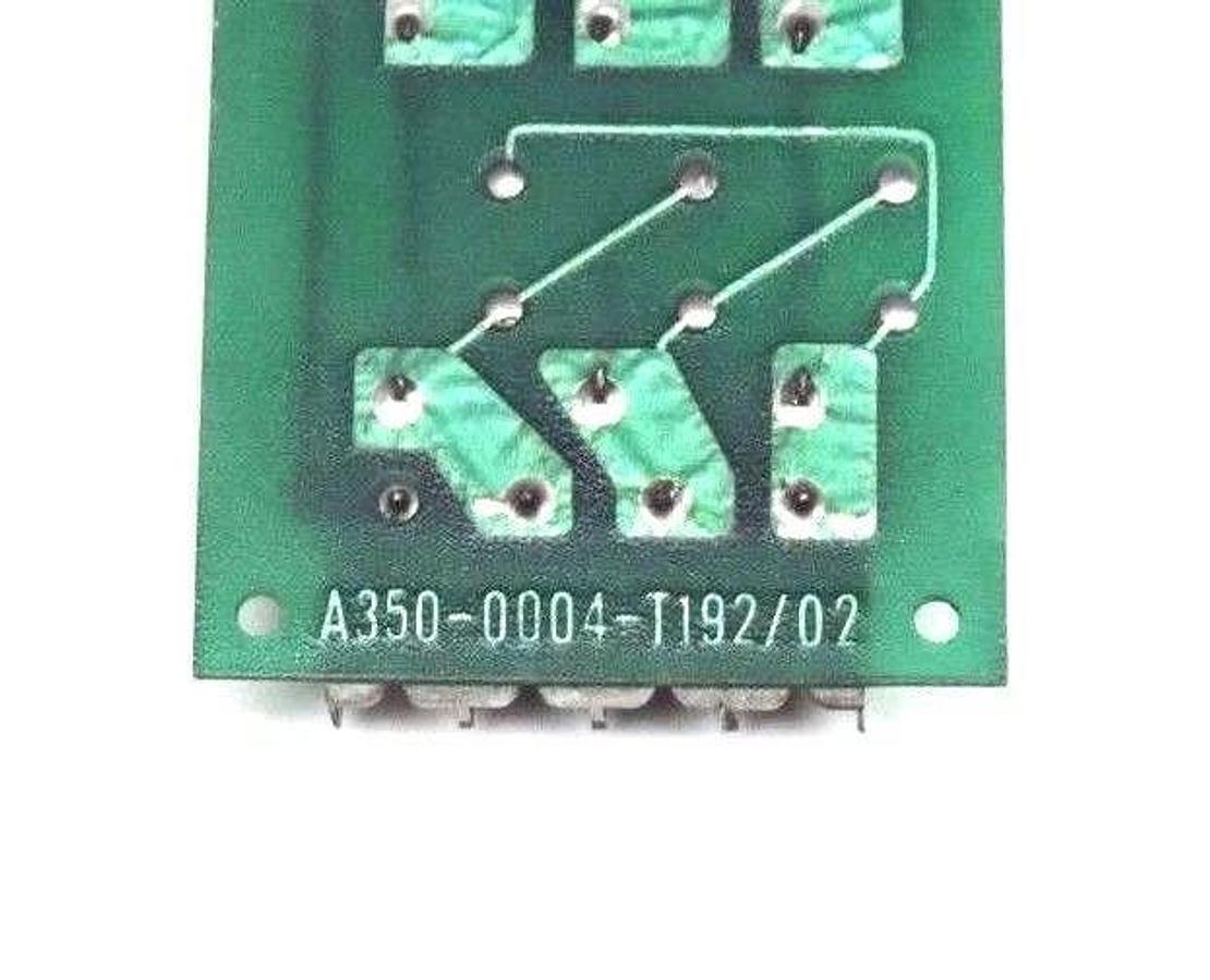 Used FANUC A350-0004-T192/02 RELAY BOARD A350-0004-T192