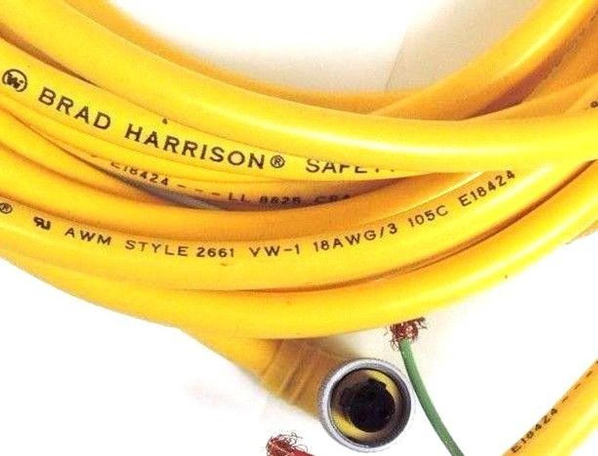 Used LOT OF 2 NEW BRAD HARRISON VW-1 SENSOR CABLES E18424, 18A, VW1