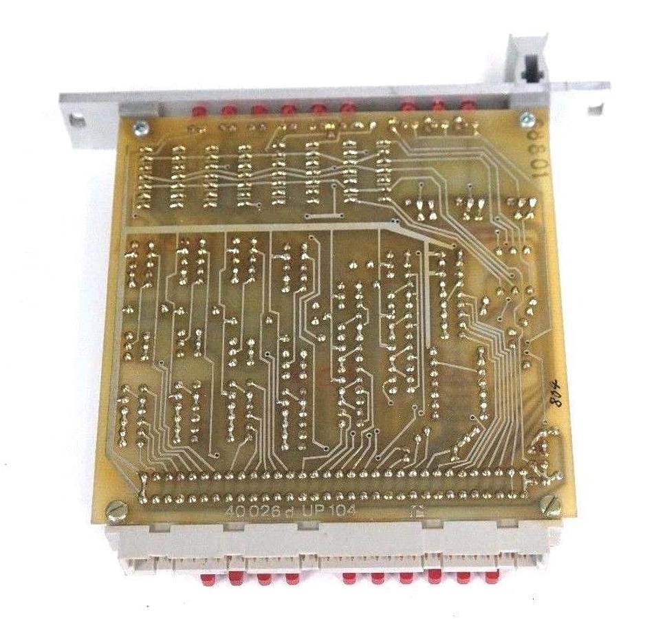 Used WSK 5932 CIRCUIT BOARD 40026D UP104