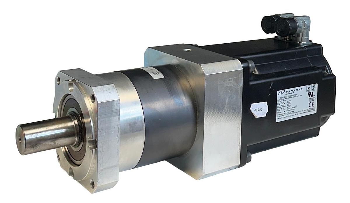 Used NEW DANAHER AKM63K-GNCNR-00 SERVO MOTOR 4.4kW 16.8Nm W/ PLE 120/115 GEARBOX NSNP