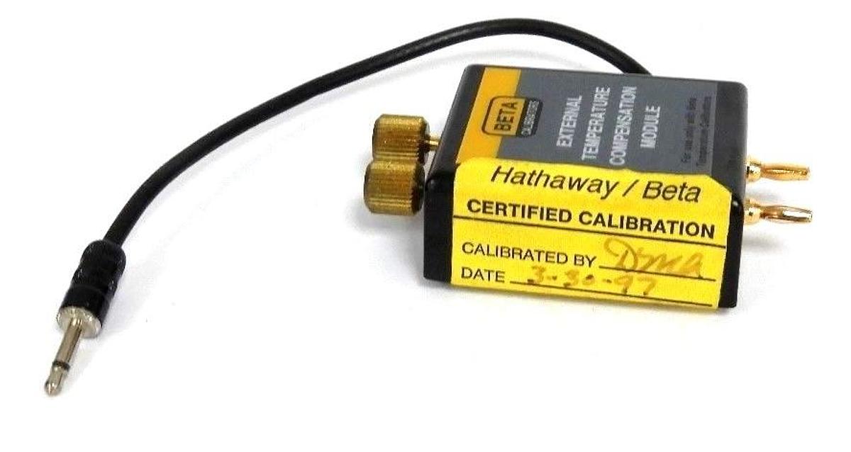 Used BETA TC-7957 EXTERNAL TEMPERATURE COMPENSATION MODULE TC7957
