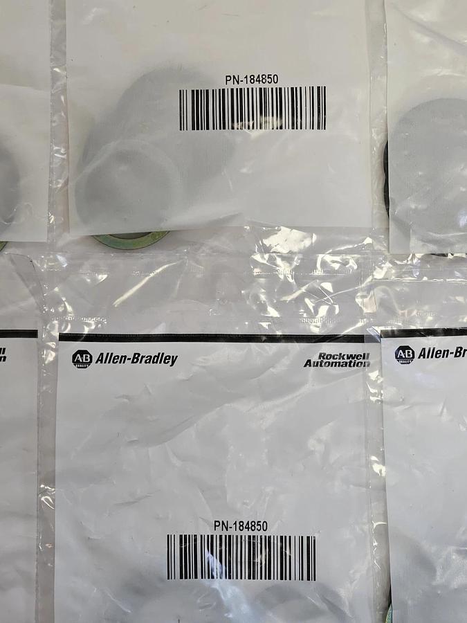 Used LOT OF 6 NEW ALLEN BRADLEY PN-184850 PUSHBUTTON O-RING KITS 184850