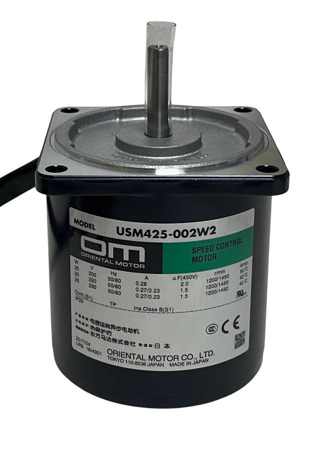 ORIENTAL MOTOR USM425-002W2 / USM425002W2 SPEED CONTROL MOTOR 25W (1/30HP) NSMP