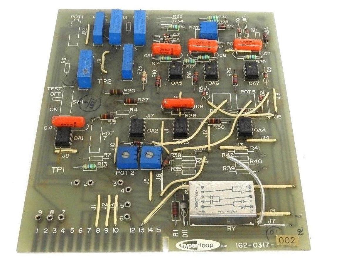 Used HYPER LOOP 162-0317-002 AMPLIFIER CARD 1620317002