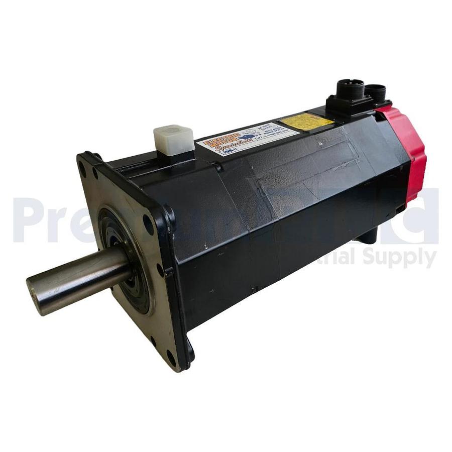 Used FANUC A06B-0147-B175 ALPHA α22/2000 AC SERVO MOTOR 3.8kW W/BRAKE 22 Nm. REMAN