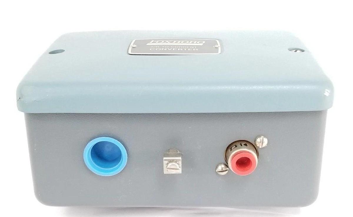 NEW FOXBORO E92-FFN2H AIR TO CURRENT CONVERTER STYLE: A 63-100VDC 3-15PSI