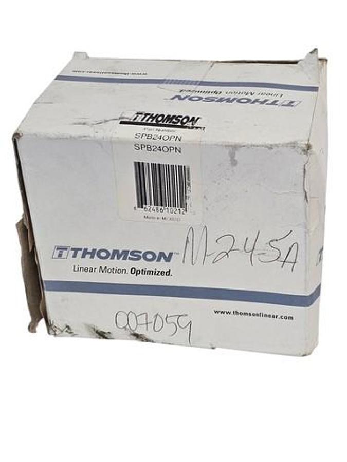 NIB THOMSON SPB24OPN PILLOW BLOCK LINEAR BEARING