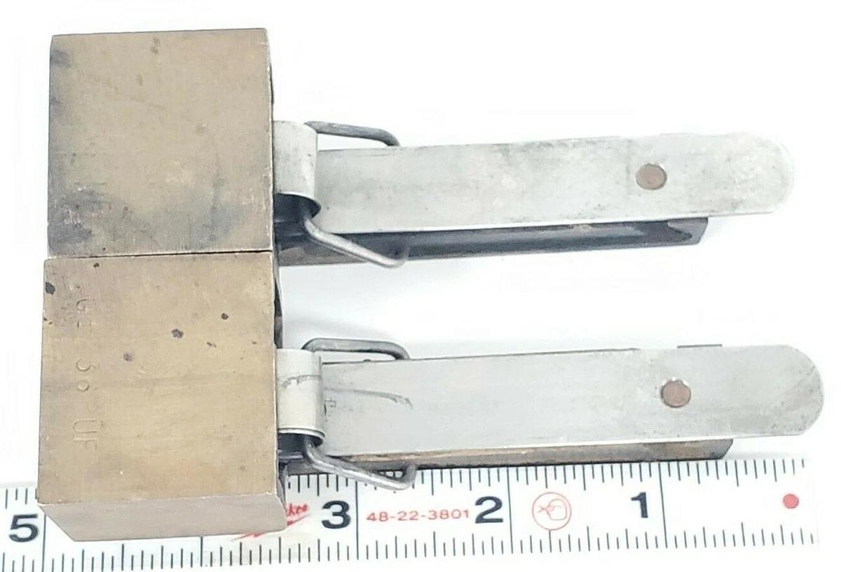 Used LOT OF 2 DIAMOND CORP. GE236PUF BRUSH HOLDERS