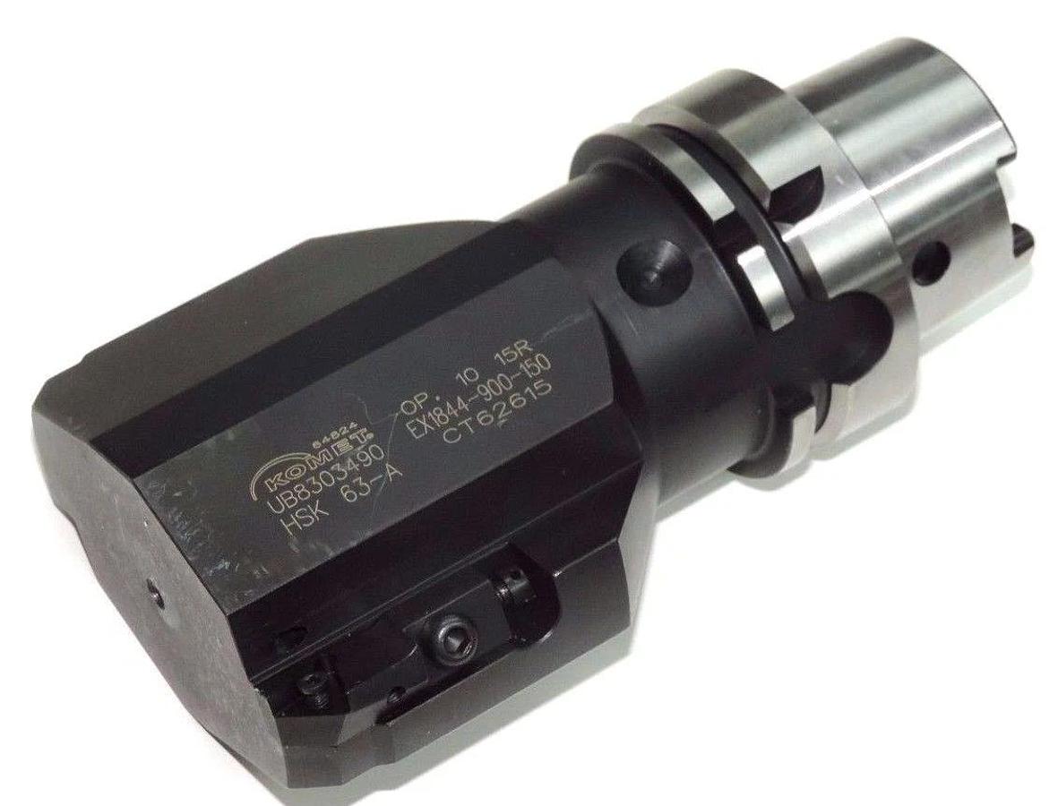NEW KOMET UB8303490 HSK-A63 BORE, CHAMFER ASSY TOOL