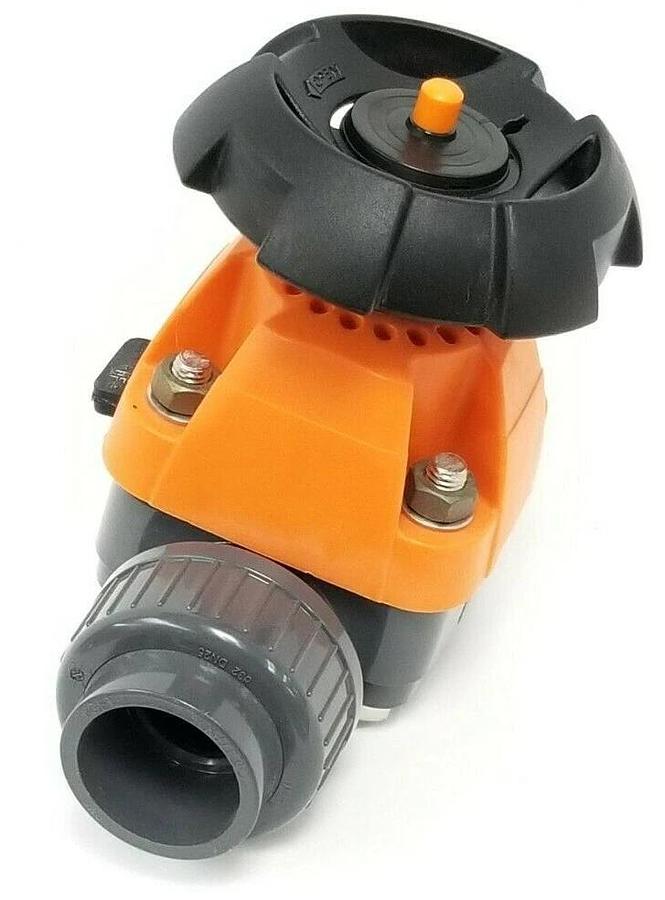 Used GEORG FISCHER TYP 314 d32 DN25 1" DIAPHRAGM VALVE PVC-U EPDM PN10 20050404