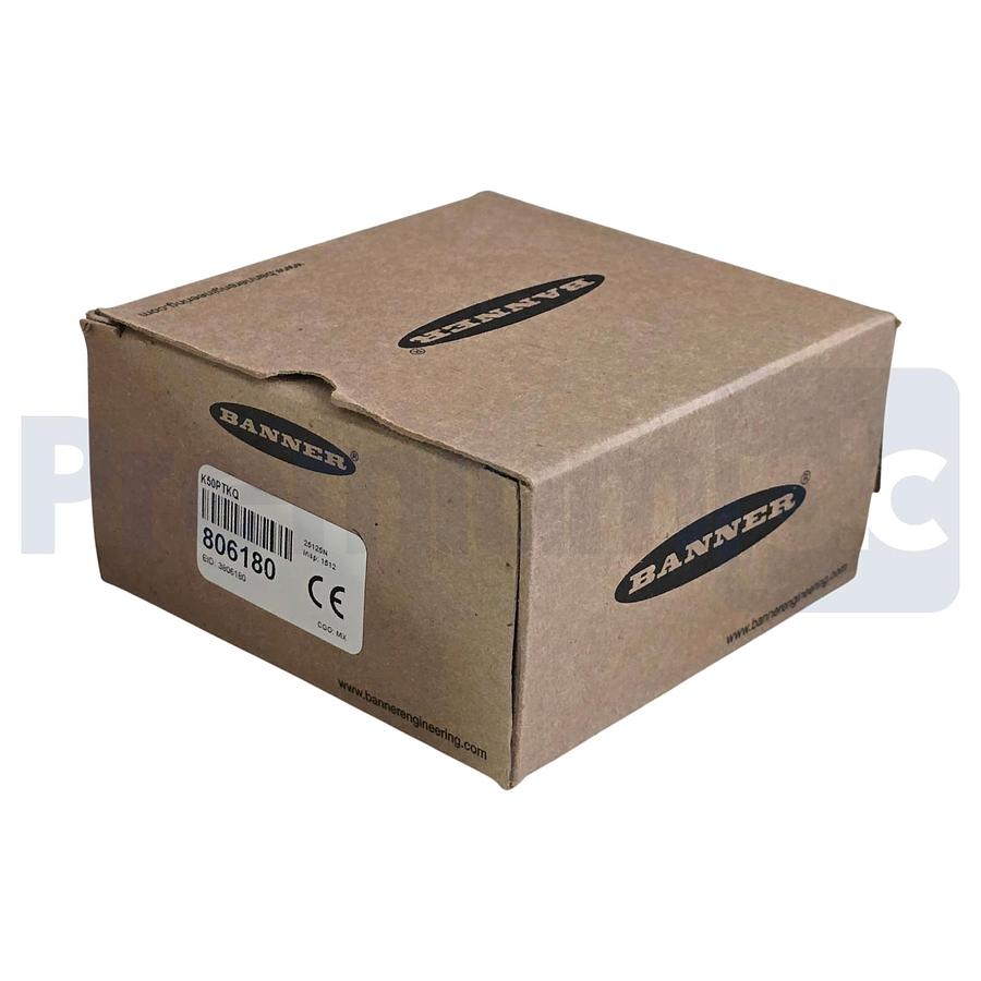 Used Banner K50PTVKQ 806180 K50 Pro Touch IO-Link RGB & Vibration Feedback Sensor NEW