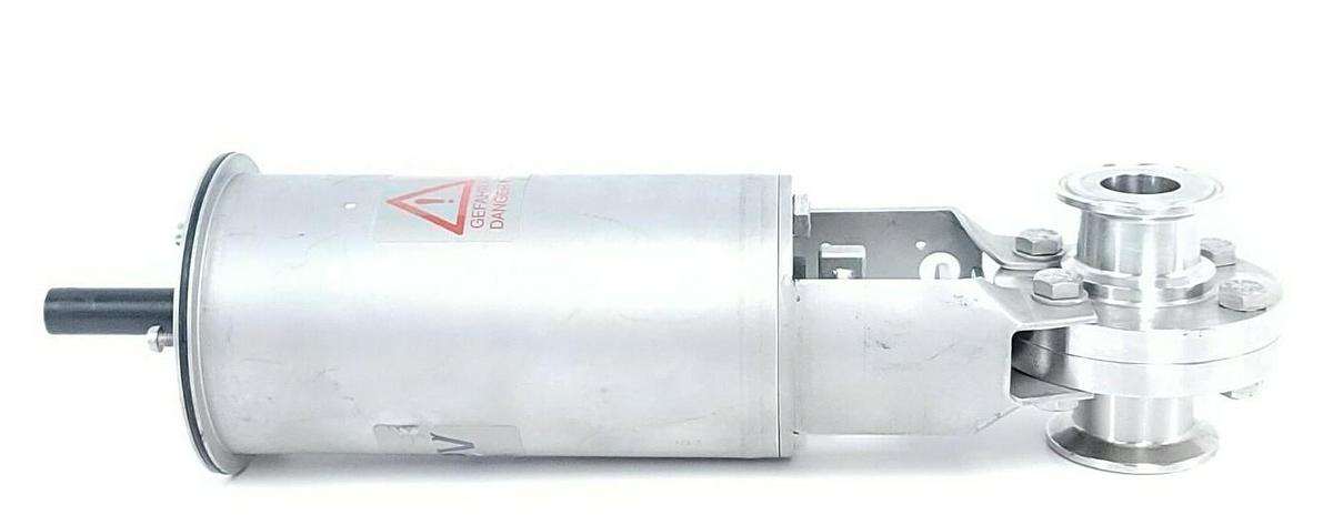 Used NEW APV K-080-00-03-11 PNEUMATIC ACTUATOR BUTTERFLY VALVE DN1T PN10 1.4404
